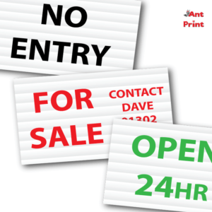 Cheap correx signs doncaster