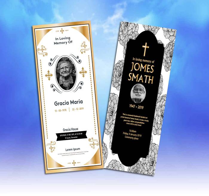 Memorial Bookmarks